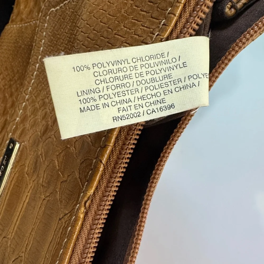 Vintage Brown Liz Claiborne crossbody handbag